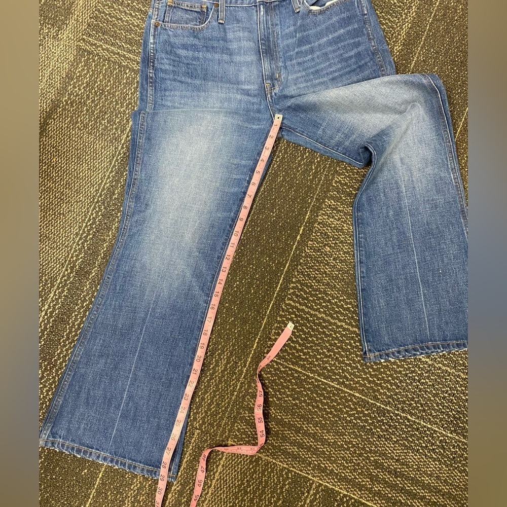Madewell Rigid Flare Jeans Size 31 - Picture 6 of 9
